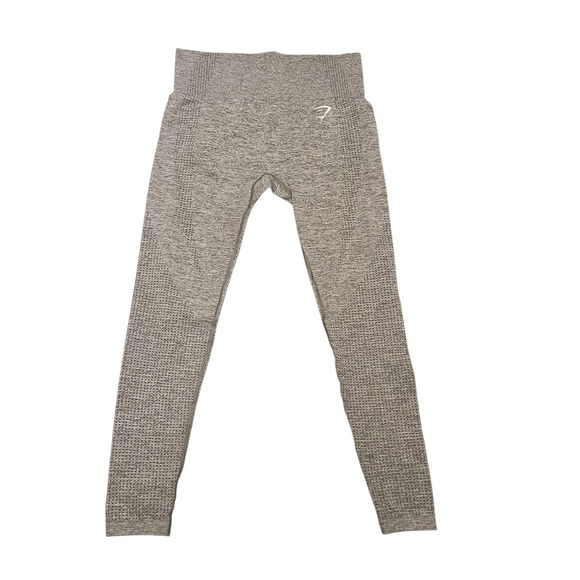 Gymshark Seamless Leggings Gray Marl - Women's Size Medium - Picture 1 of 5